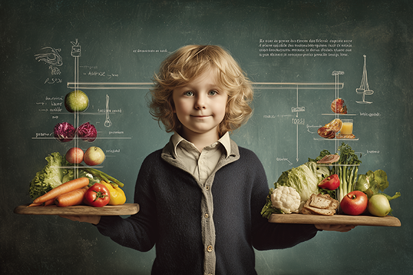 Equilibre alimentaire, spécificité de l’alimentation de l’enfant et élaboration des menus de la maternelle au lycée