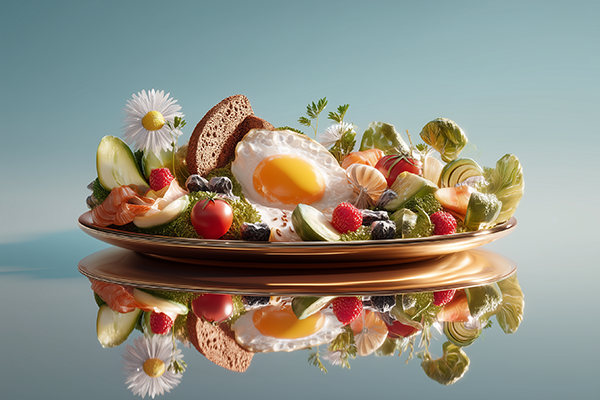 l'Assiette et le fait d'enrichir son repas